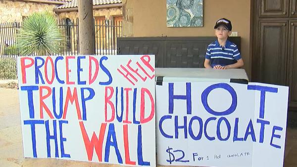7岁男孩为特朗普筹款建墙，被人骂惨了