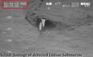 巴基斯坦称拦截印度潜艇，还公布了视频