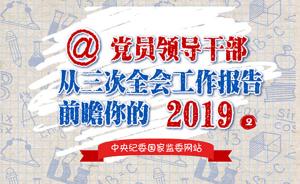 @党员领导干部， 从三次全会工作报告前瞻你的2019