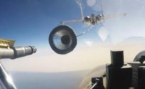 歼-15舰载机“伙伴加油”视频首度曝光，大幅提升续航时间
