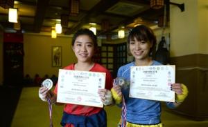 都市女性爱上泰拳，川妹子业余泰拳世锦赛“打回”两块奖牌