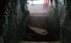 探访“囚禁少女性侵24天”地洞：不足4㎡，墙上贴婚庆装饰