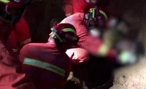 柳州一工地塌方，3名施工人员2死1伤