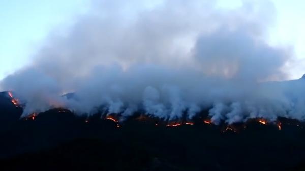 木里森林火灾复燃，凉山还有两地着火