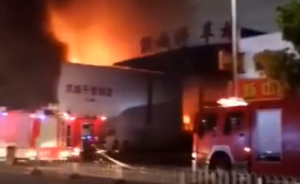 江西南昌西湖区发生一起火灾，暂未发现有人员被困和伤亡
