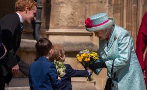 英女王伊丽莎白二世93岁生日，威廉夫妇与哈里伴其左右
