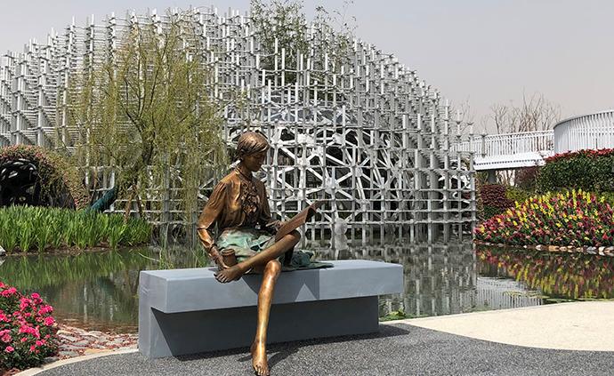 北京世园会下周开幕，上海展园将用绿植展示浦江两岸天际线