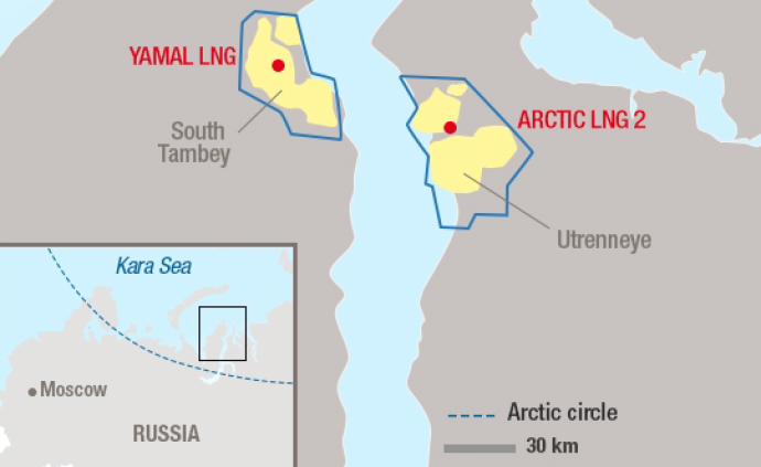 中石油中海油拟分别收购俄罗斯北极LNG 2项目10%权益