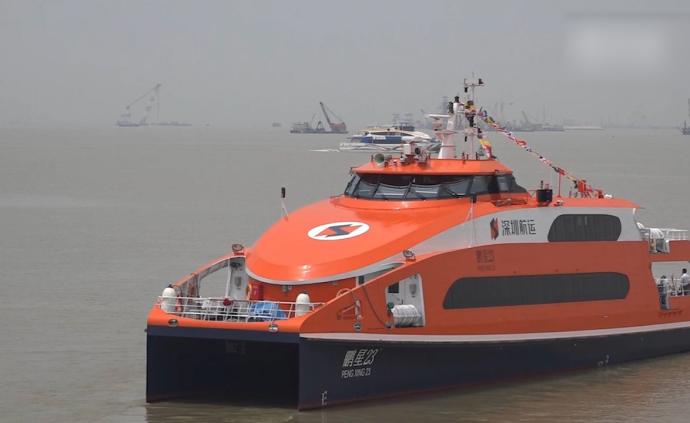 深圳机场往返珠海 “水上巴士”正式开通