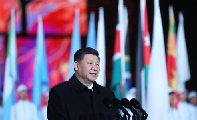 习近平出席中国北京世界园艺博览会开幕式并发表重要讲话