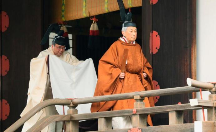 明仁天皇退位仪式结合传统与现代，11项仪式至今日全部完成