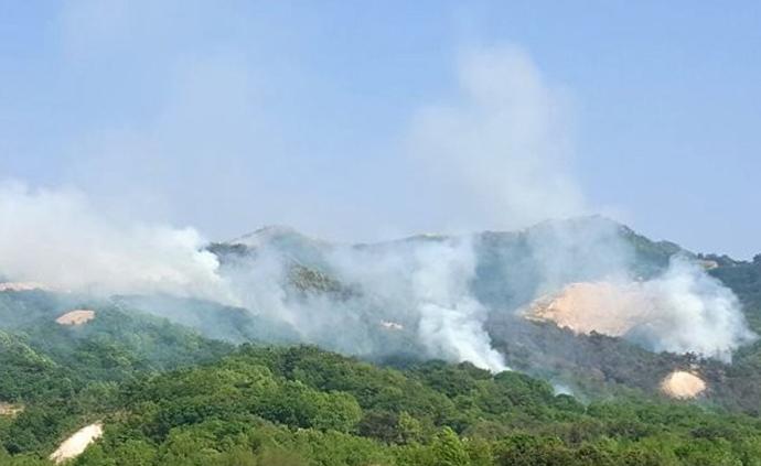 韩国前线部队炮击训练不慎引发山火，烧光3万平米山林