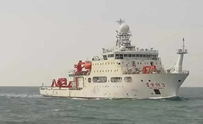 全球最大静音科考船“东方红3”号在上海交船