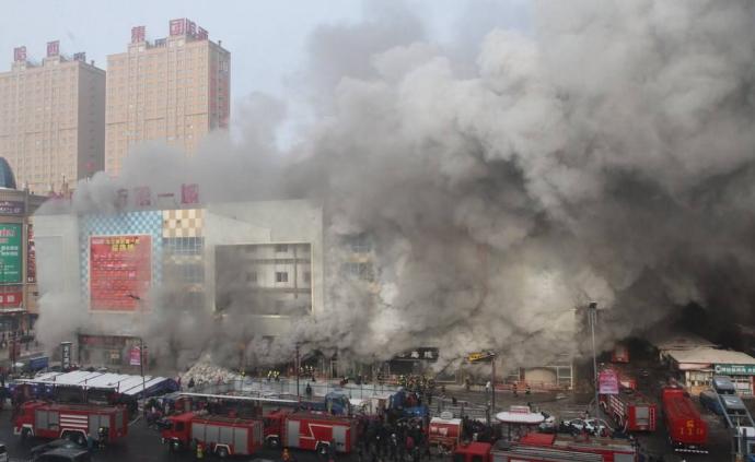 哈尔滨服装市场6年前火灾因焊渣引发，负责人获刑六年