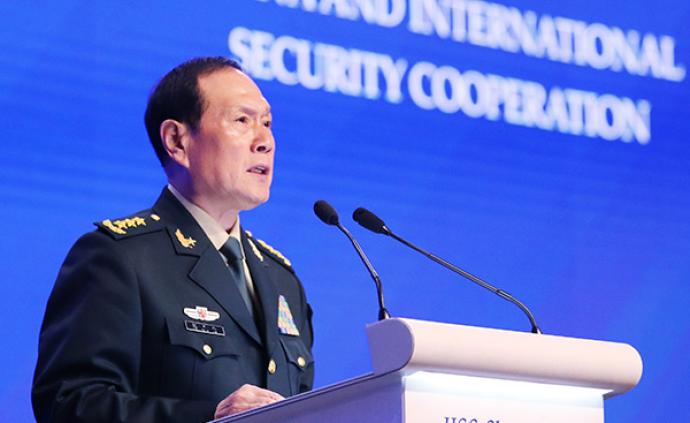 香格里拉对话｜中国防长谈台湾问题：绝不承诺放弃使用武力