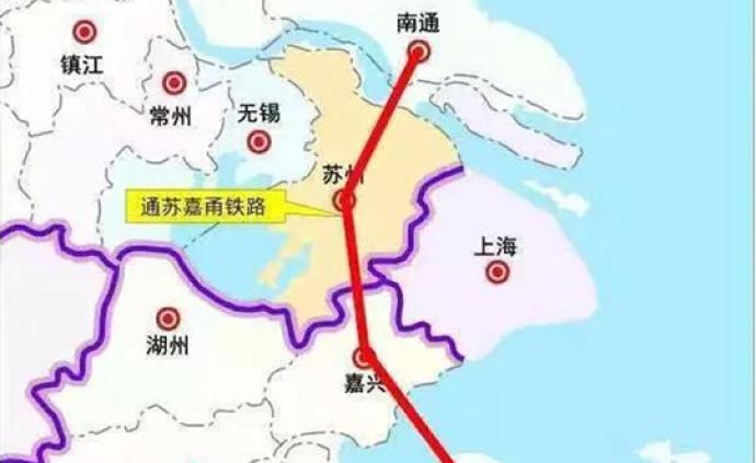 上海未来1小时通达江浙五大“万亿城”，靠这条纵向铁路动脉