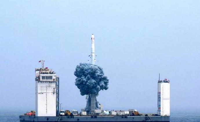 硬核！中国运载火箭首次海上发射成功