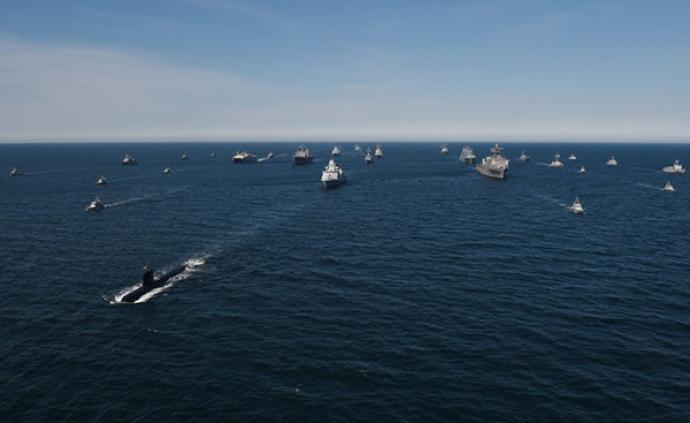 北约50余艘舰艇云集波罗的海，举行大规模海军演习