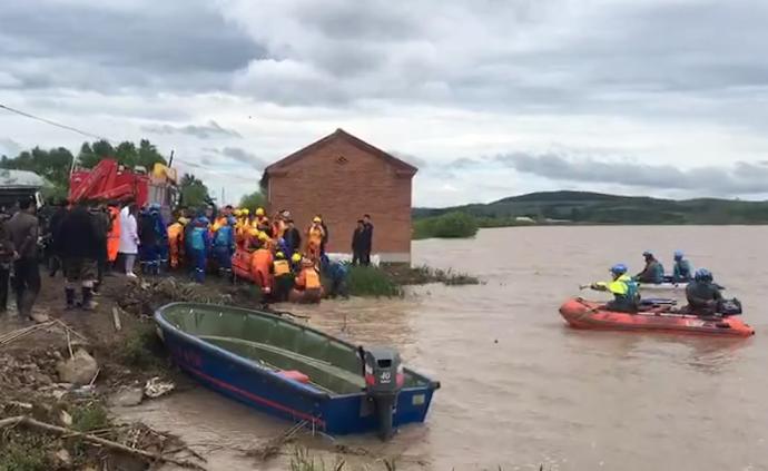 黑龙江一乡干部防汛巡查时被洪水冲走，遗体被找到