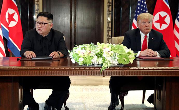 新加坡美朝峰会一周年之际，朝鲜敦促美国改变“敌视政策”