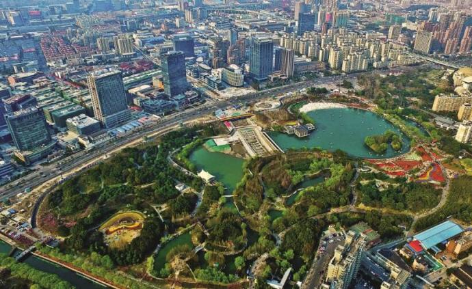 上海静安区将塑造“丰”字形公共绿道，规划6处纯步行桥