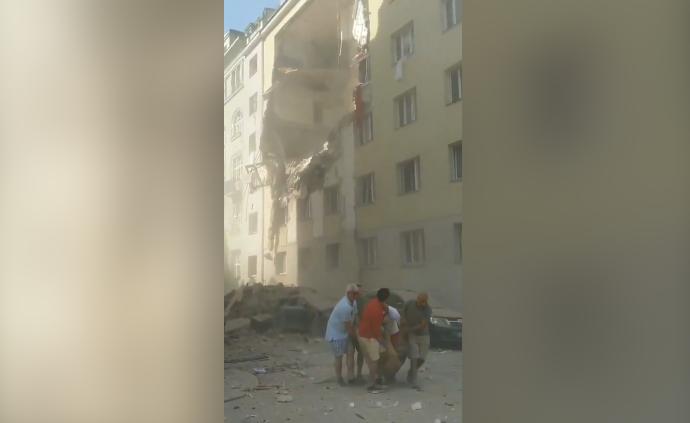 维也纳楼房疑瓦斯爆炸坍塌，4人重伤