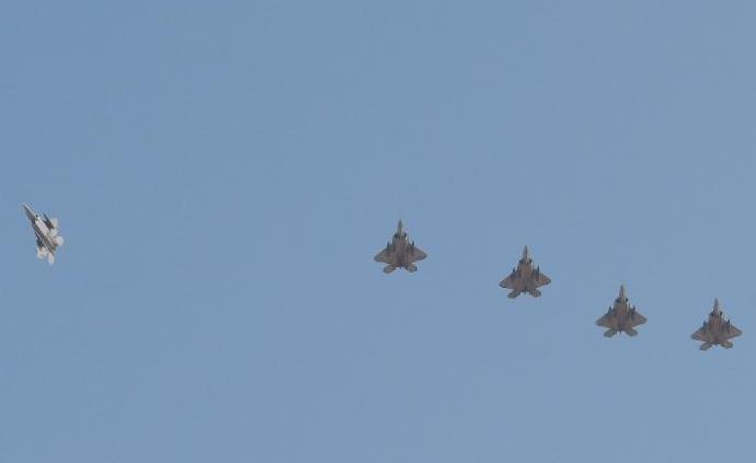 "全球鹰"被击落后，美军首次向卡塔尔派遣F22战机