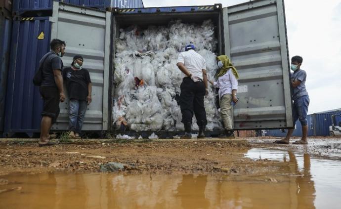 继菲律宾后，印尼退欧美49个垃圾集装箱