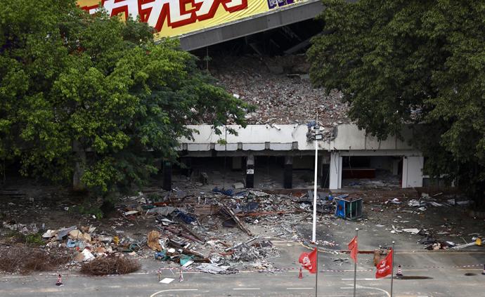 深圳市体育中心坍塌事故现场救援结束：3人死亡，多人受伤