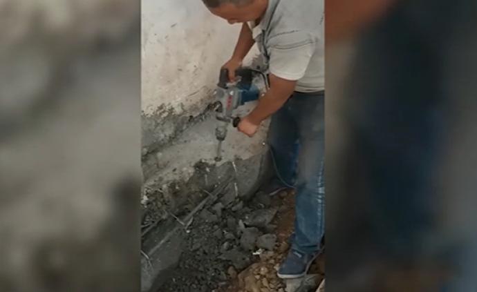 25吨问题水泥卖到河南农村学校，“凝固”后徒手就能捏碎