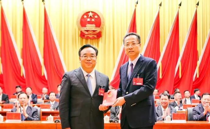 林涛当选为河源市市长，此前任广东省贸促会会长