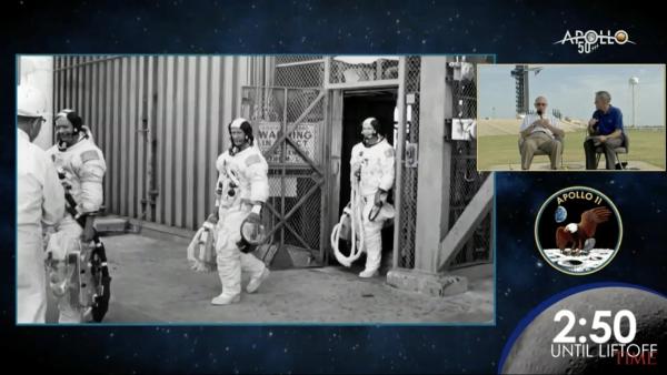 登月50年｜阿波罗11号宇航员重返发射台