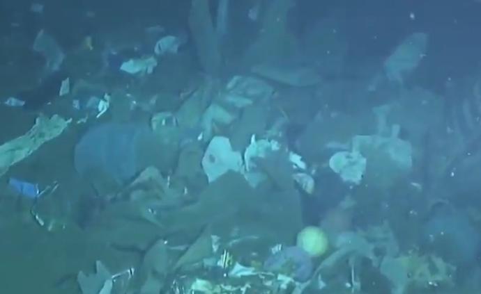 深海勇士 号首次拍摄到海底巨型垃圾场