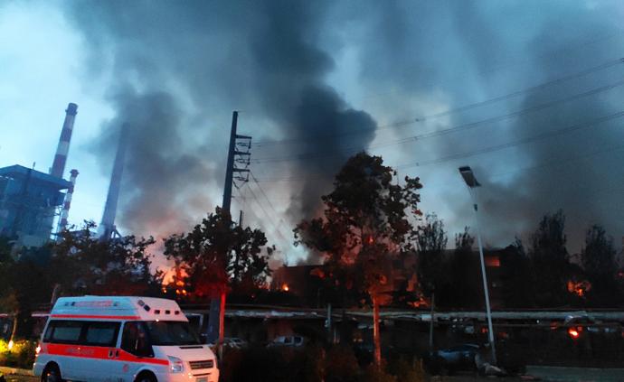 直播录像丨河南义马气化厂爆炸事故致10人死，救援正在进行