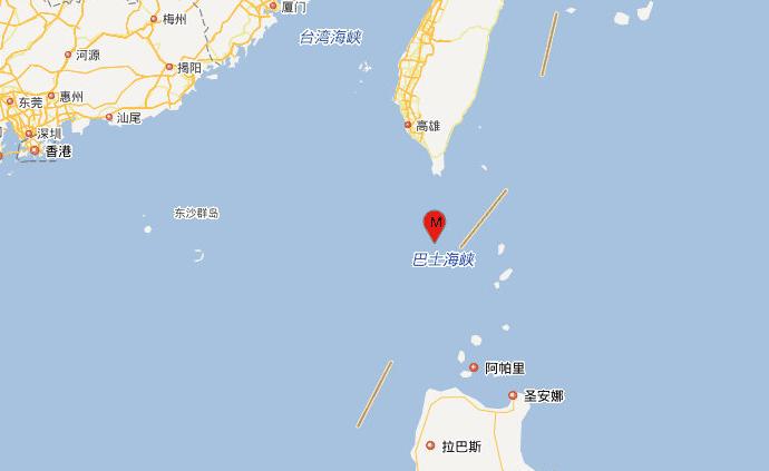 台湾屏东海域发生4.7级地震，震源深度30千米