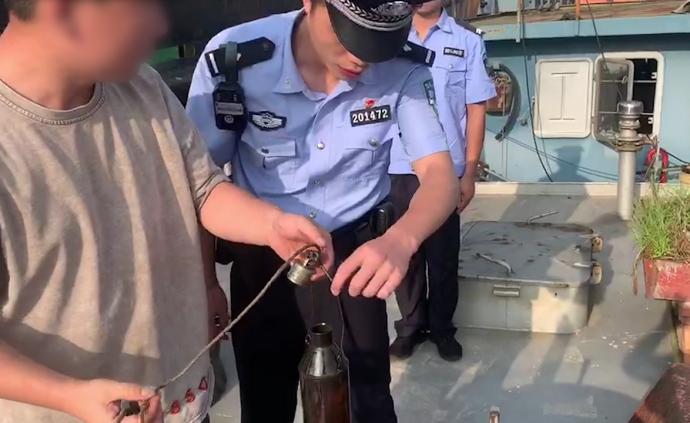 民警截获1500吨成品油，抓捕画面曝光