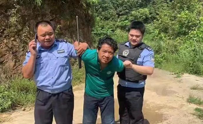 广西融安祖孙4人遭砍杀2死2伤，嫌疑人已被警方抓获