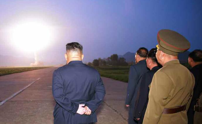 朝中社：金正恩观摩新型战术导弹发射，警告美韩军演