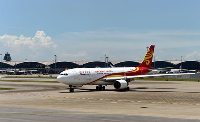 香港部分航空公司今日更换大型客机，以承载更多乘客