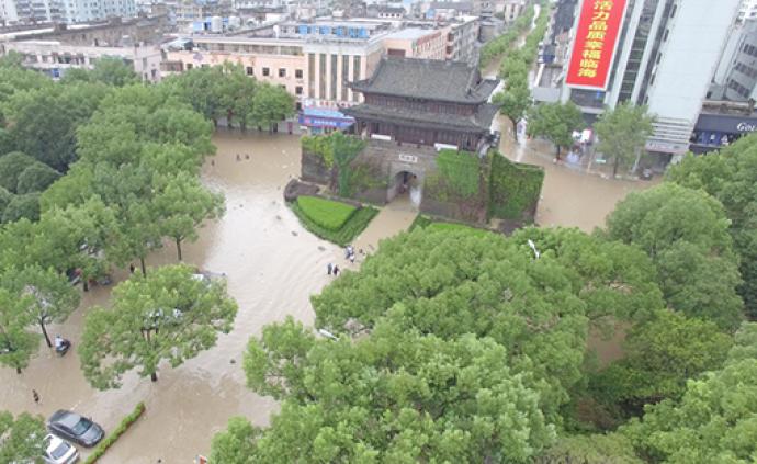 气象局：台风“利奇马”登陆强度历史排名全国第五