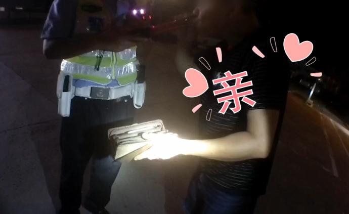 醉驾男耍赖亲酒精测试棒：我有残疾