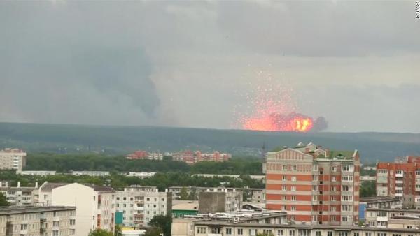 俄火箭测试爆炸辐射值飙升，居民抢碘片