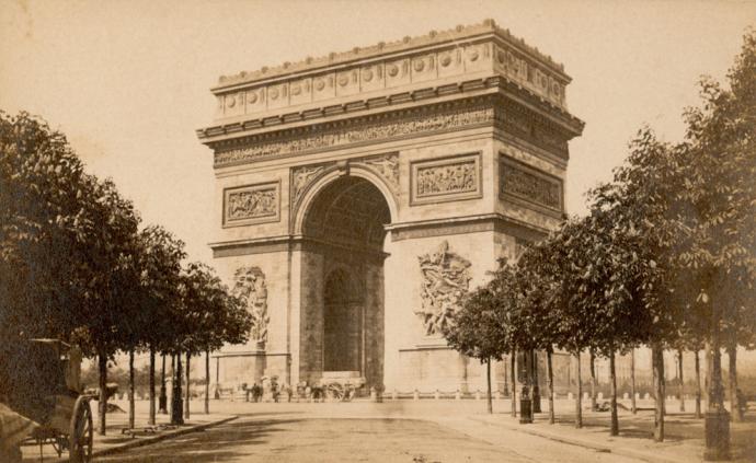 海上丝路 | 1880年代的巴黎协和广场、卢浮宫