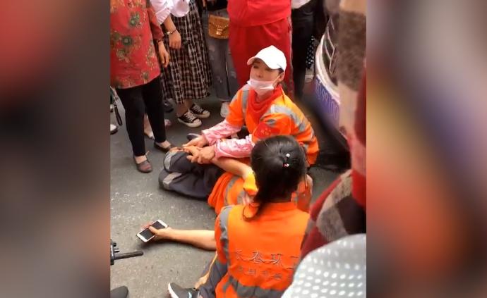 環衛大爺制止車窗拋物被打:打人者被拘