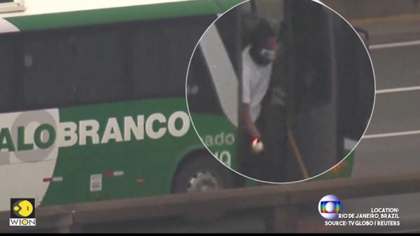 男子劫持巴西公交近4小时后被击毙