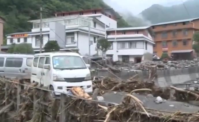 直击汶川泥石流救援