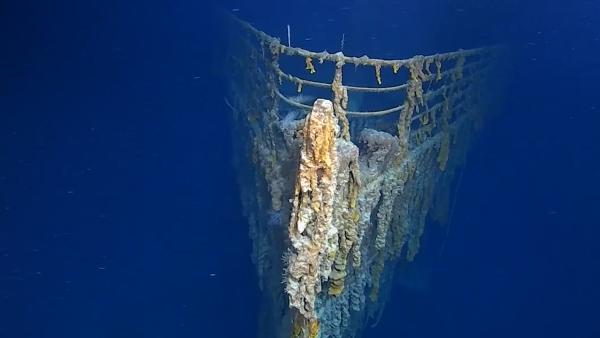泰坦尼克号新照：腐蚀严重十年后或消失