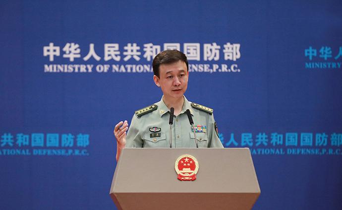 国防部：台湾问题事关中国主权和领土完整，不容任何外来干涉