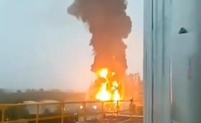 安徽来安县一公司双氧水装置着火：明火已被扑灭，无人员伤亡
