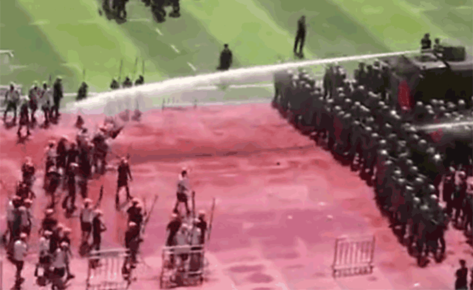 视频丨深圳武警公安联合演练处置暴乱